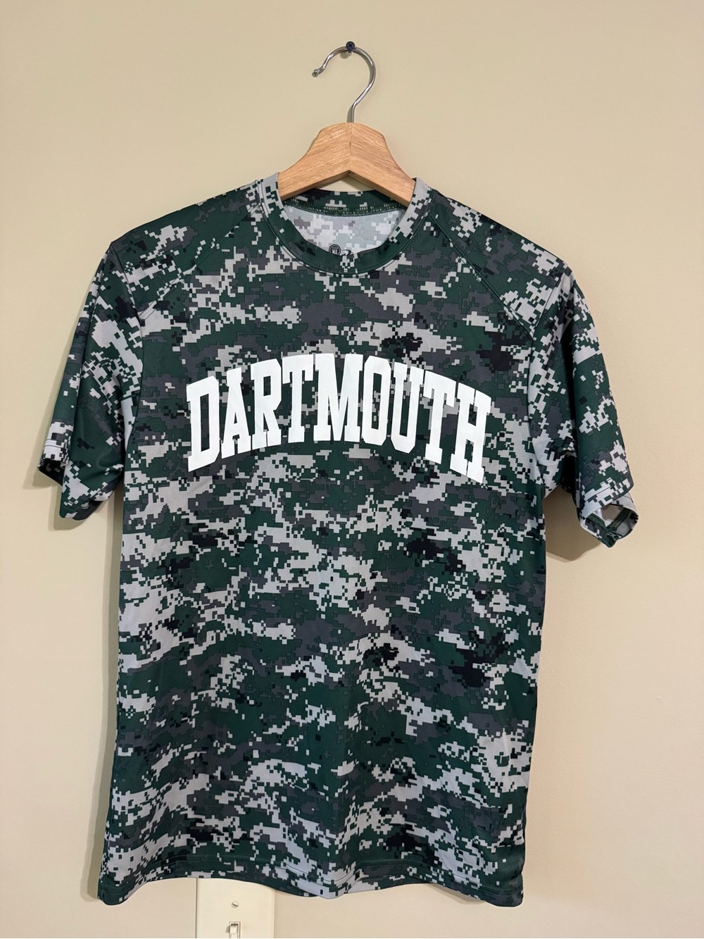 Dartmouth Camo Tee Youth Size XL